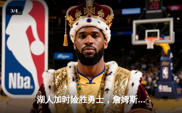 湖人加时险胜勇士，詹姆斯三双力挽狂澜，库里空砍40分 - 3